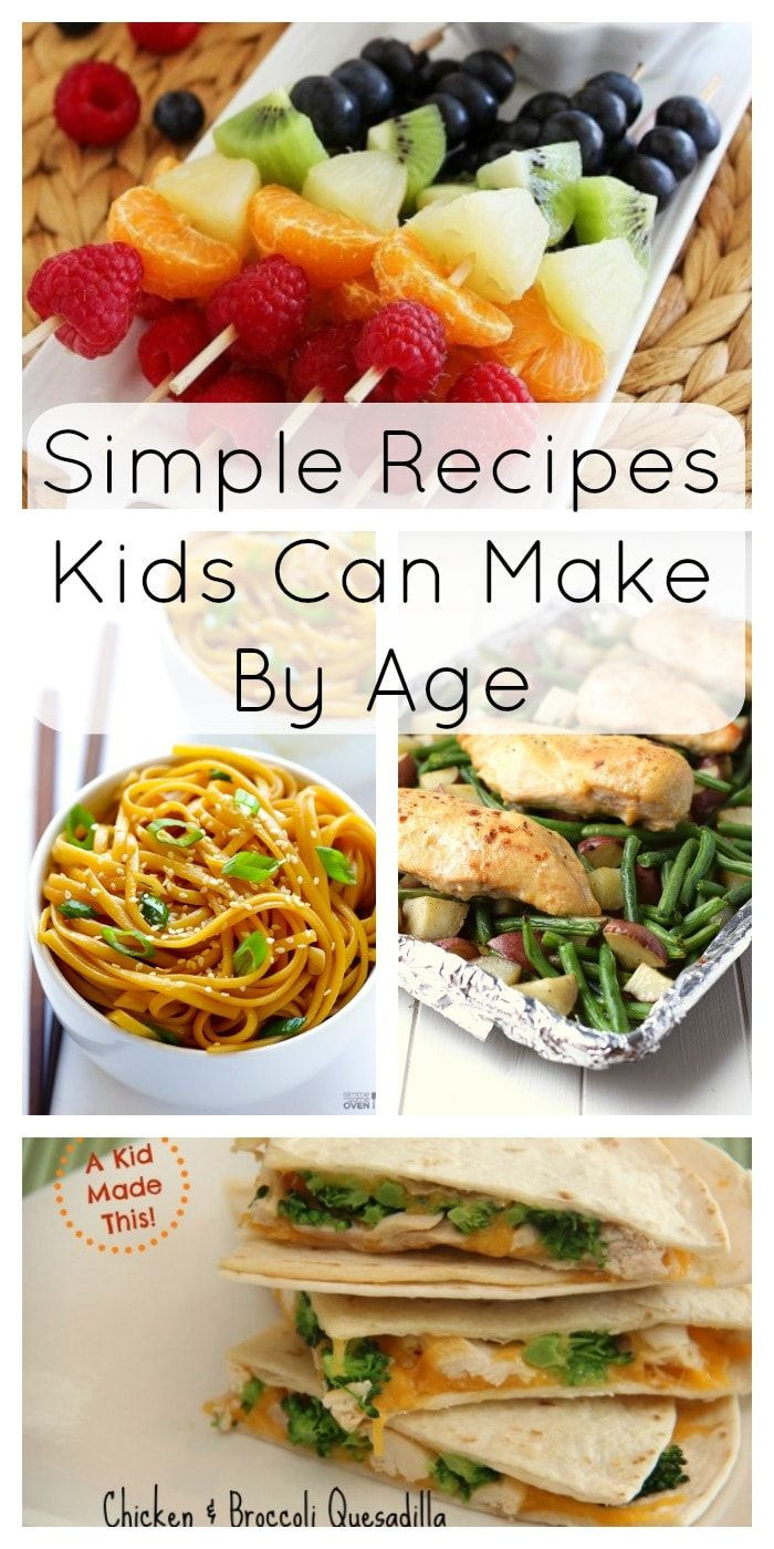 Easy Dinners Kids Can Make
 These recipes are perfect to start your kids out in the