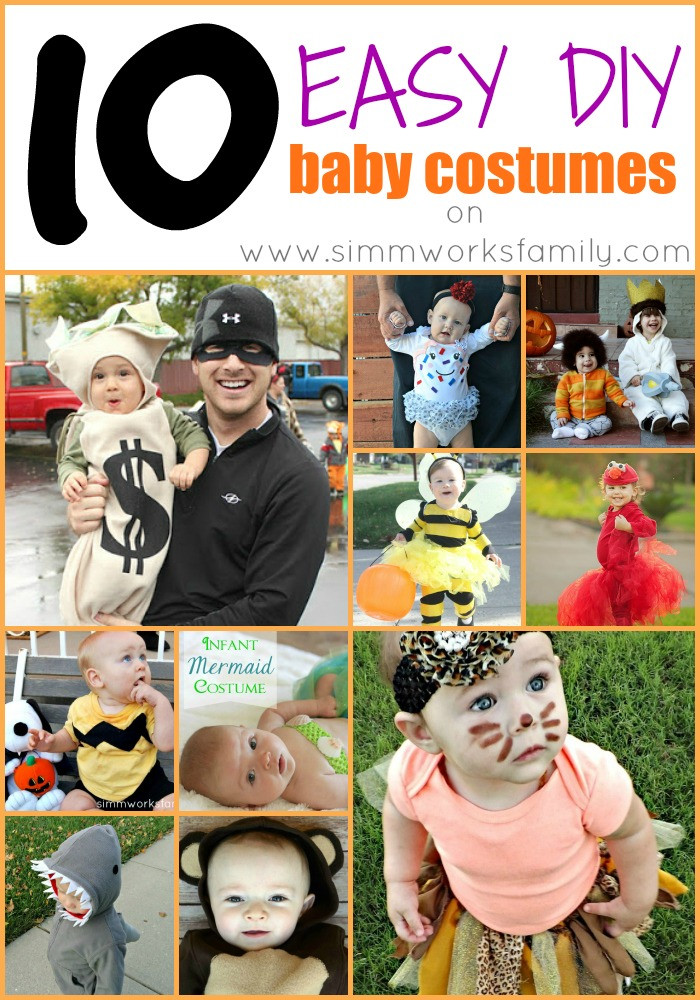 Easy DIY Baby Halloween Costumes
 Easy DIY Baby Costumes