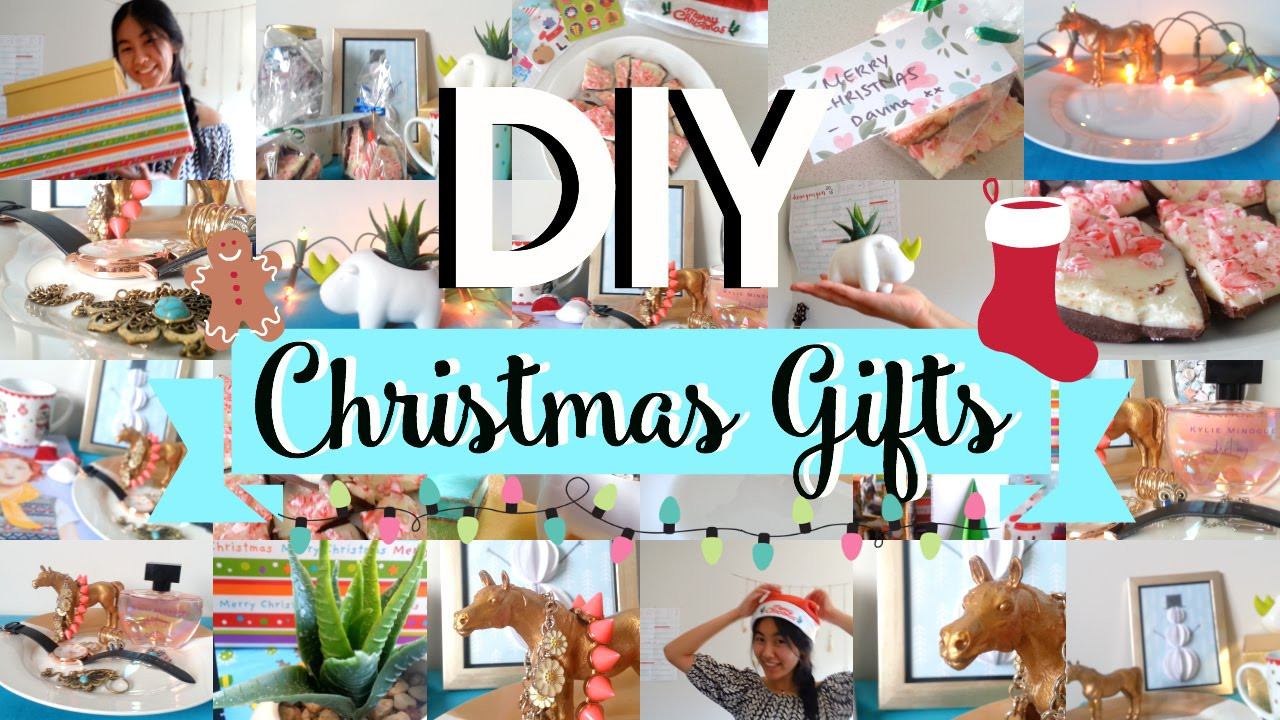 Easy DIY Christmas Gifts For Family
 DIY Christmas Gifts for Friends Family Teachers