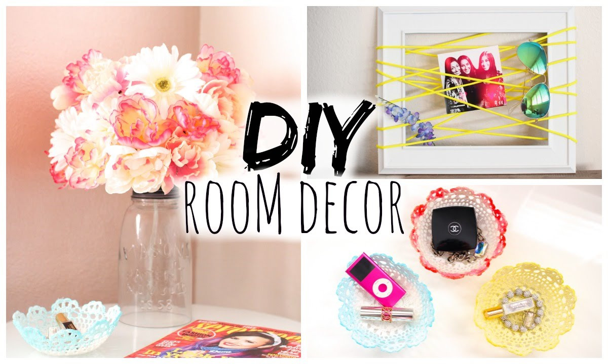 Easy DIY Decorations
 DIY Room Decor for Cheap Simple & Cute