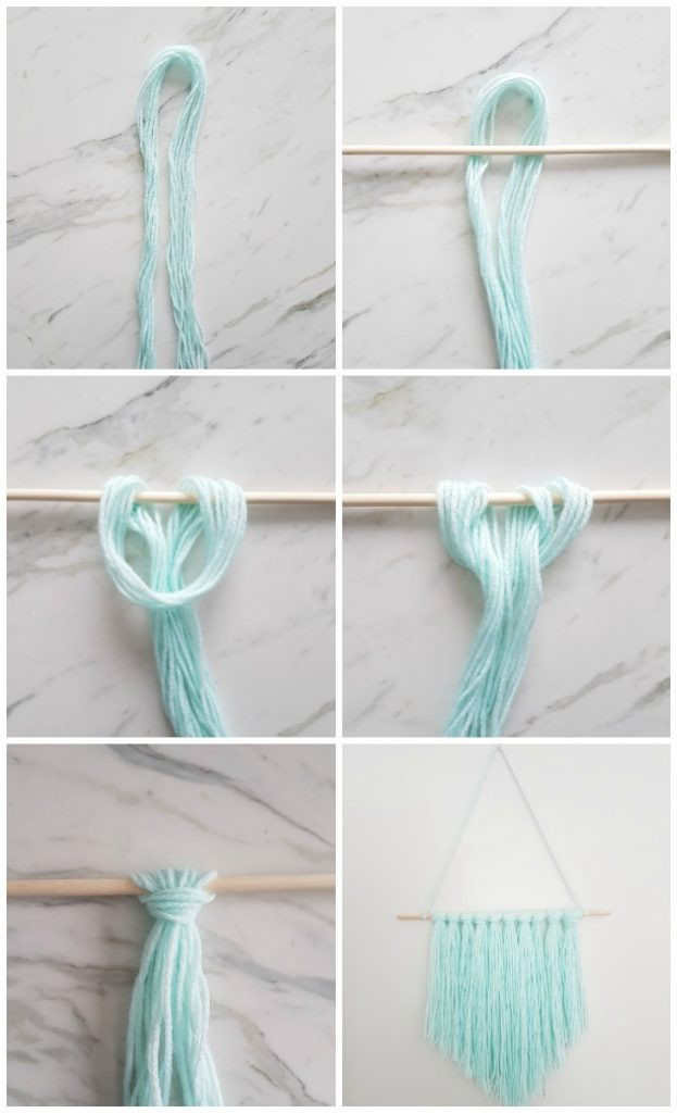 Easy DIY Decorations
 How to Make an Easy DIY Wall Hanging with Yarn A Quick