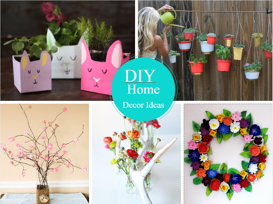 Easy DIY Home Decorating
 12 Very Easy and Cheap DIY Home Decor Ideas