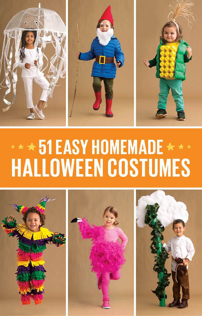 Easy DIY Kids Costumes
 51 Kid Halloween costumes that are easy to make With