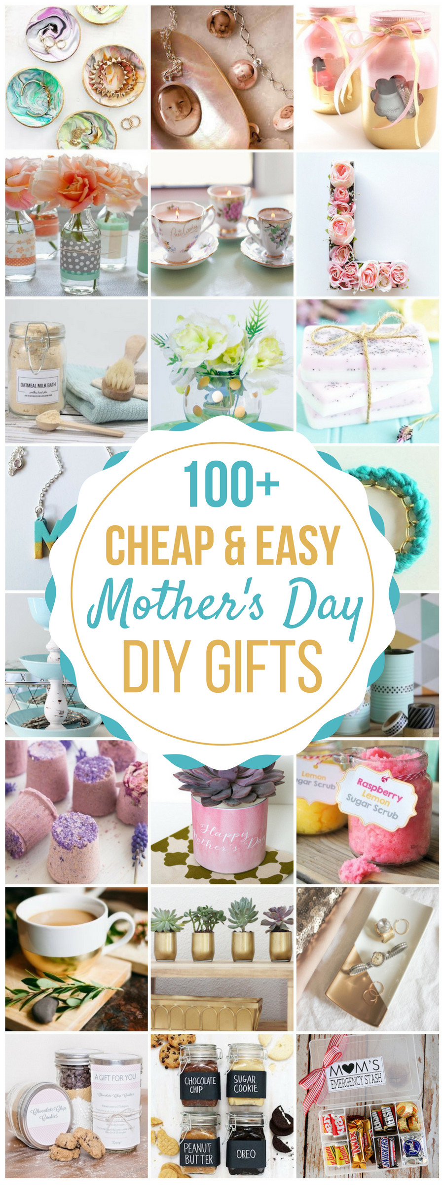 Easy DIY Mothers Day Gifts
 100 Cheap & Easy DIY Mother s Day Gifts Prudent Penny