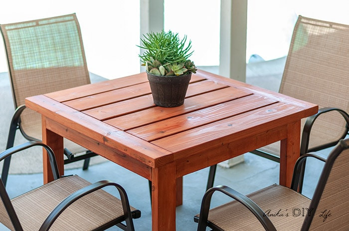 Easy DIY Outdoor Table
 How To Make A Simple DIY Outdoor Dining Table For $20
