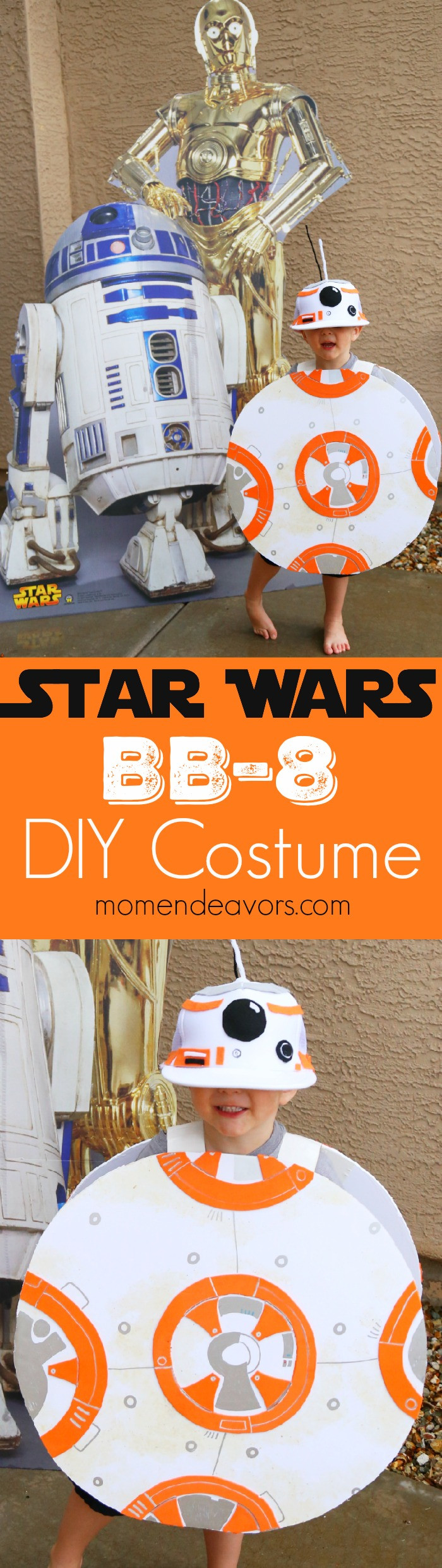 Easy DIY Star Wars Costumes
 Easy DIY Star Wars BB 8 Costume
