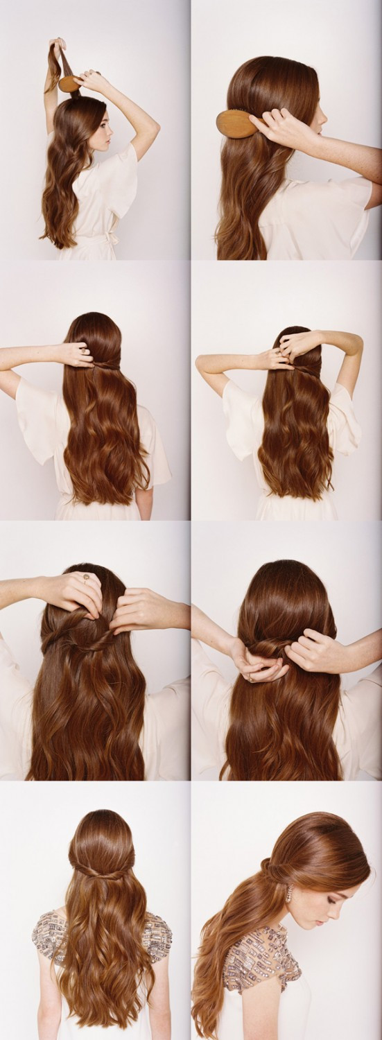 Easy DIY Updos For Long Hair
 14 DIY Hairstyles For Long Hair