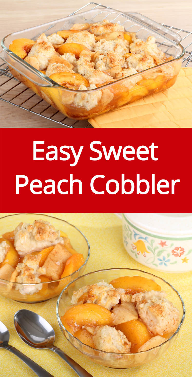 Easy Fruit Cobbler Recipe
 Easy Peach Cobbler Recipe Made With Fresh Sweet Peaches