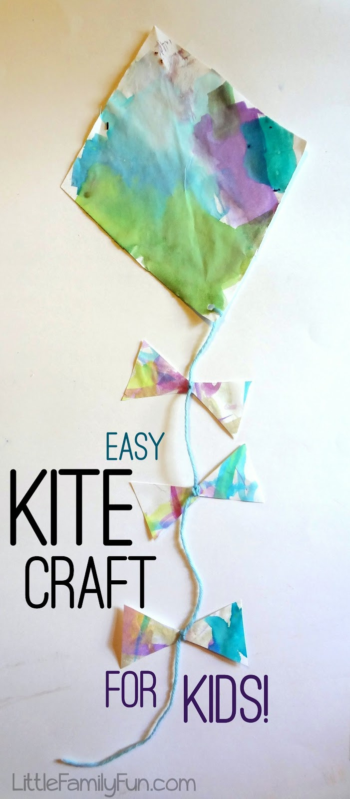 Easy Fun Crafts For Toddlers
 Easy Kite Craft for Kids