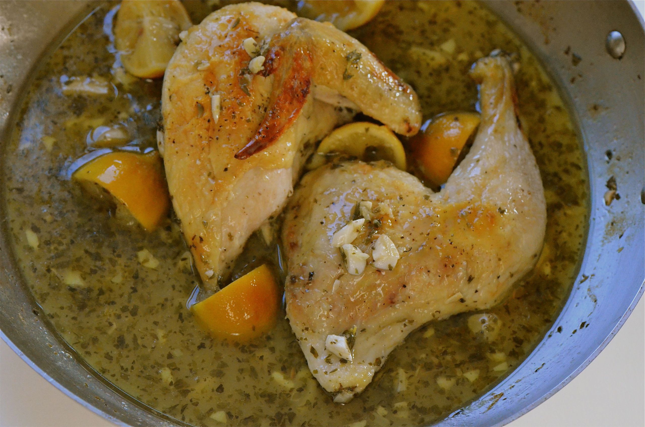 Easy Gourmet Dinners Recipes
 Chicken with Lemon and Garlic Recipe