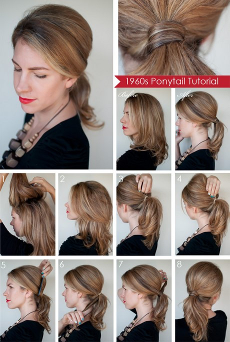 Easy Hairstyles At Home
 Easy to do hairstyles for medium hair at home