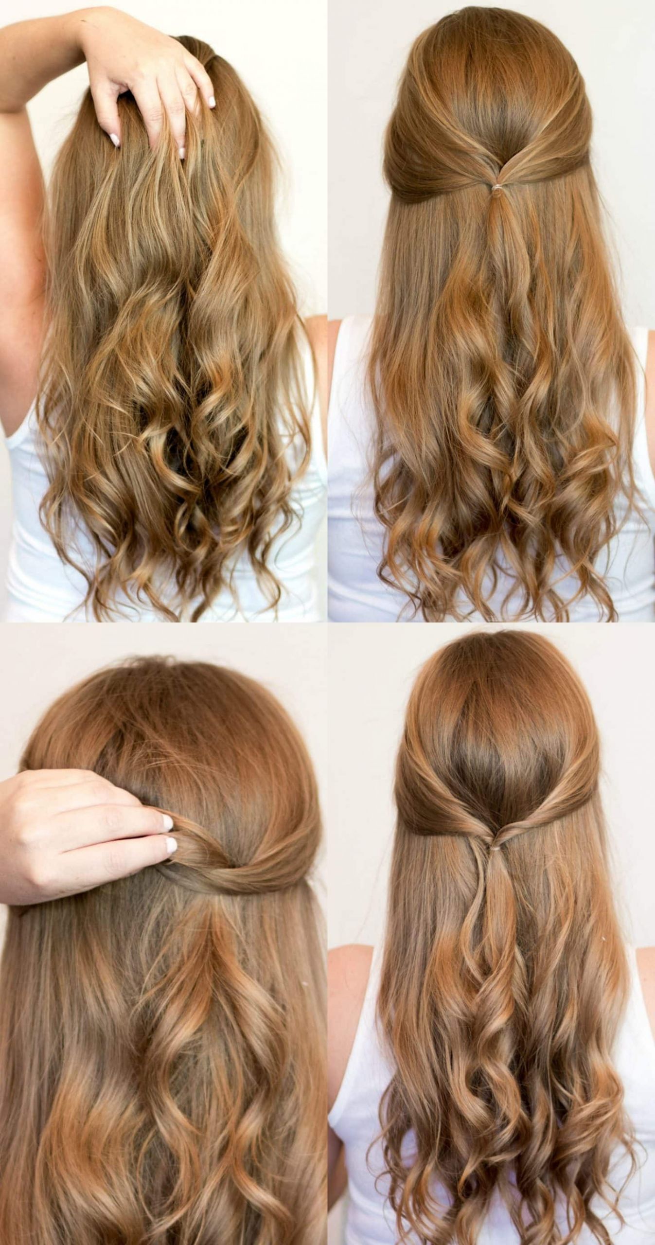 Easy Hairstyles For Beginners
 Easy Heatless Hairstyles for Long Hair