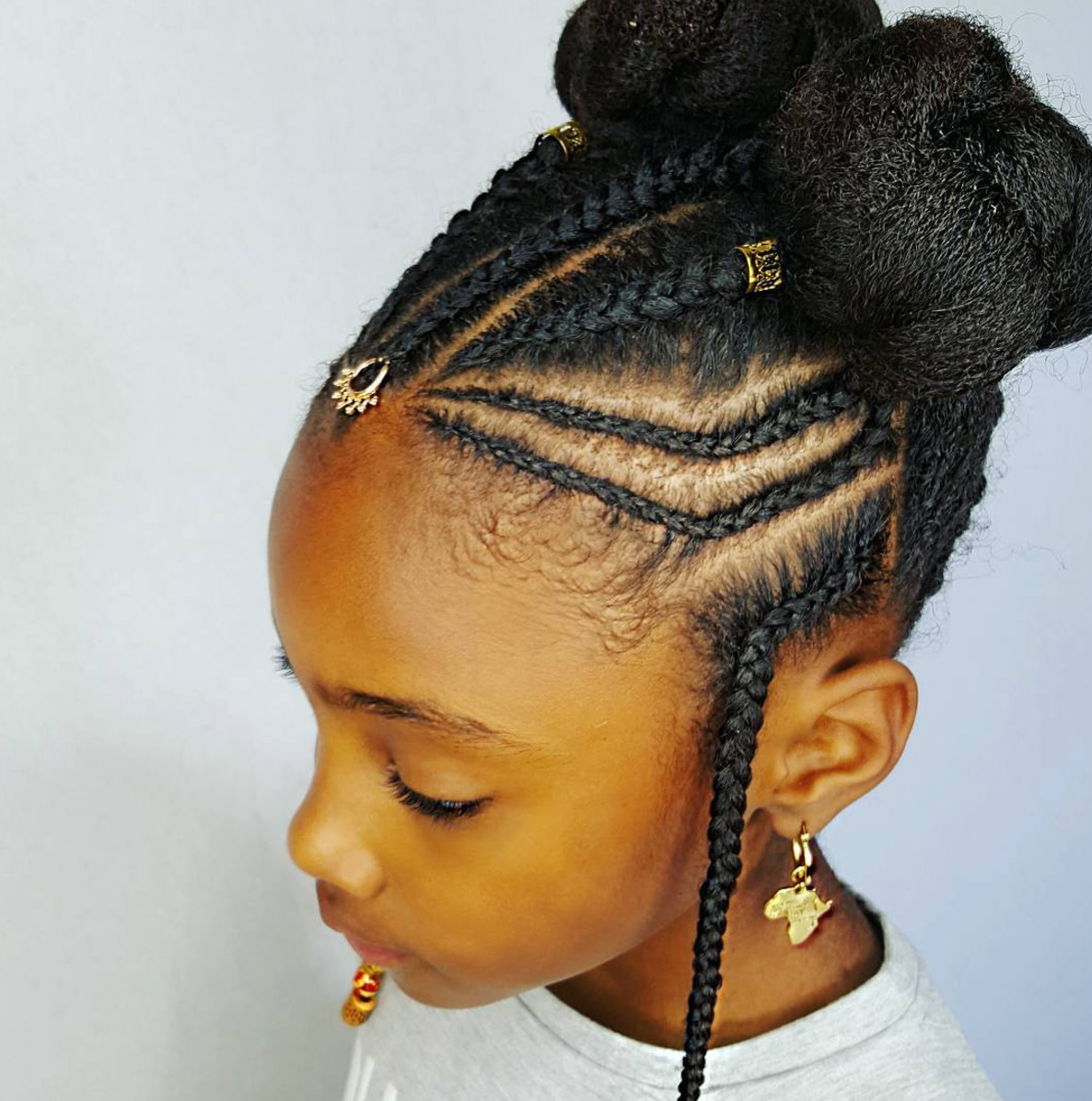 Easy Hairstyles For Black Kids
 40 Pretty Fun And Funky Braids Hairstyles For Kids
