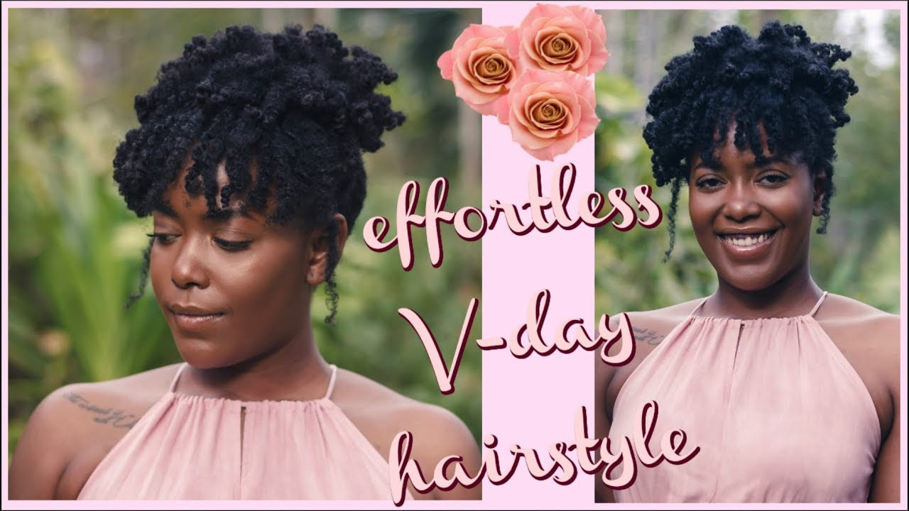 Easy Hairstyles For Black People'S Hair
 EASY UPDO ON 4C HAIR