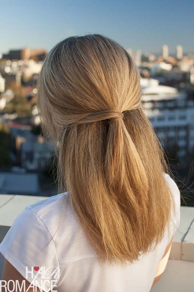 Easy Hairstyles For Medium Hair To Do At Home
 41 DIY Cool Easy Hairstyles That Real People Can Actually
