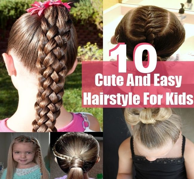 Easy Hairstyles That Kids Can Do
 Cute Hairstyles Kids Can Do Easy Hairstyles Kids Can Do