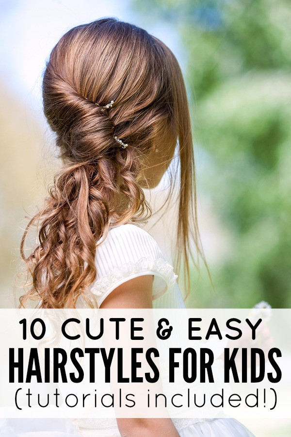 Easy Hairstyles That Kids Can Do
 10 cute and easy hairstyles for kids