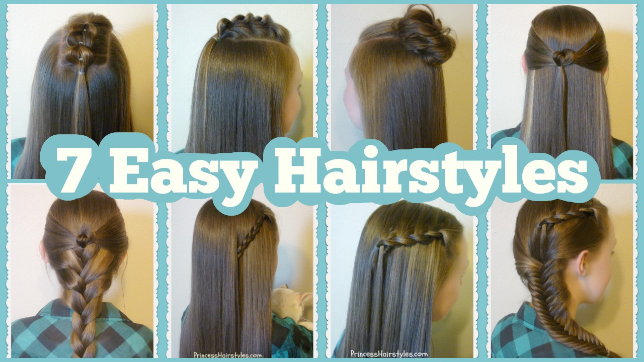 Easy Hairstyles To Do Yourself For School
 Easy hairstyles to do yourself for school Hairstyles for