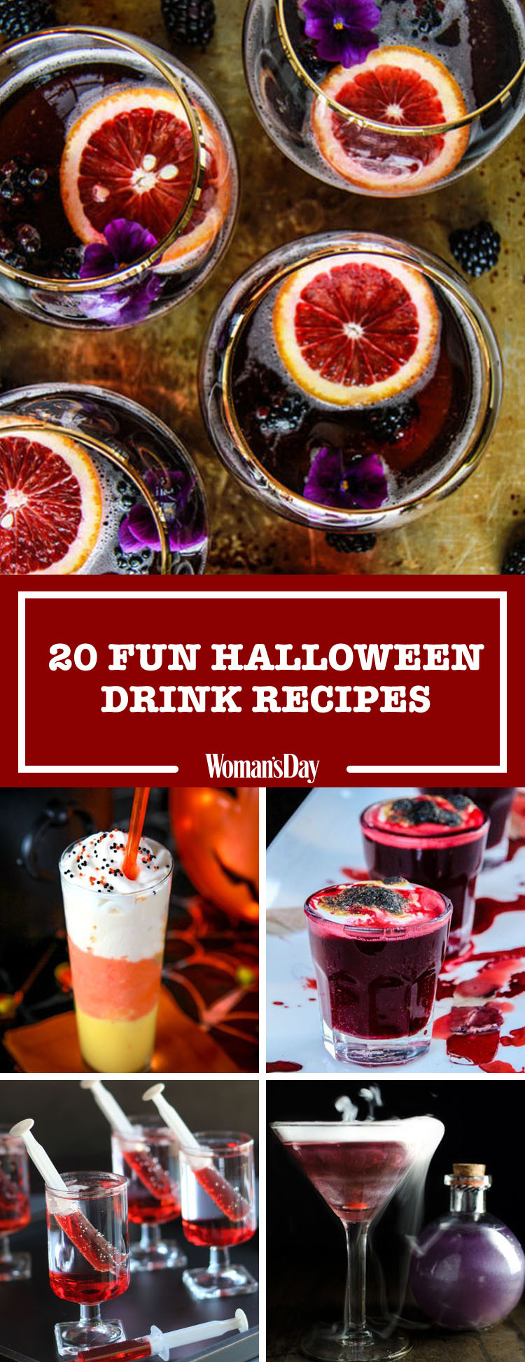 Easy Halloween Drinks
 25 Easy Halloween Cocktails & Drinks Recipes for