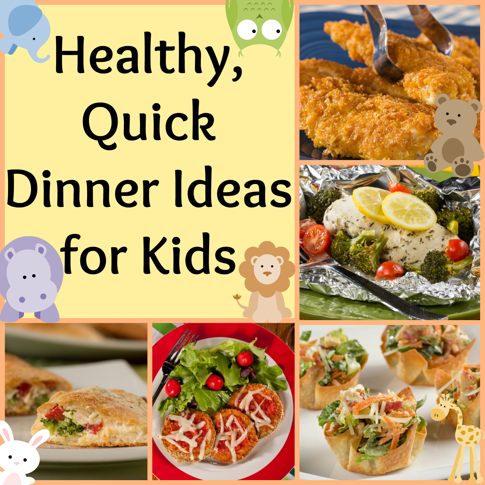 Easy Healthy Dinners For Kids
 Healthy Quick Dinner Ideas for Kids Mr Food s Blog