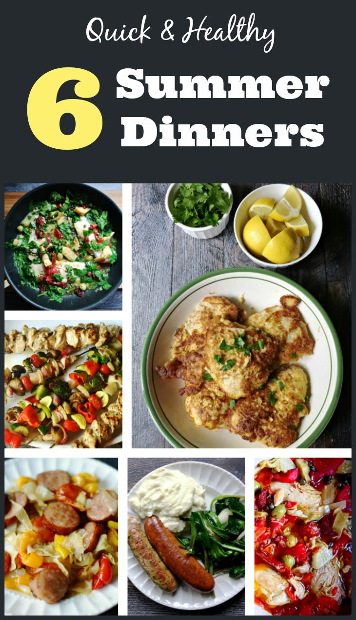 Easy Healthy Summer Dinners
 17 Best images about Quick & Easy dinners on Pinterest