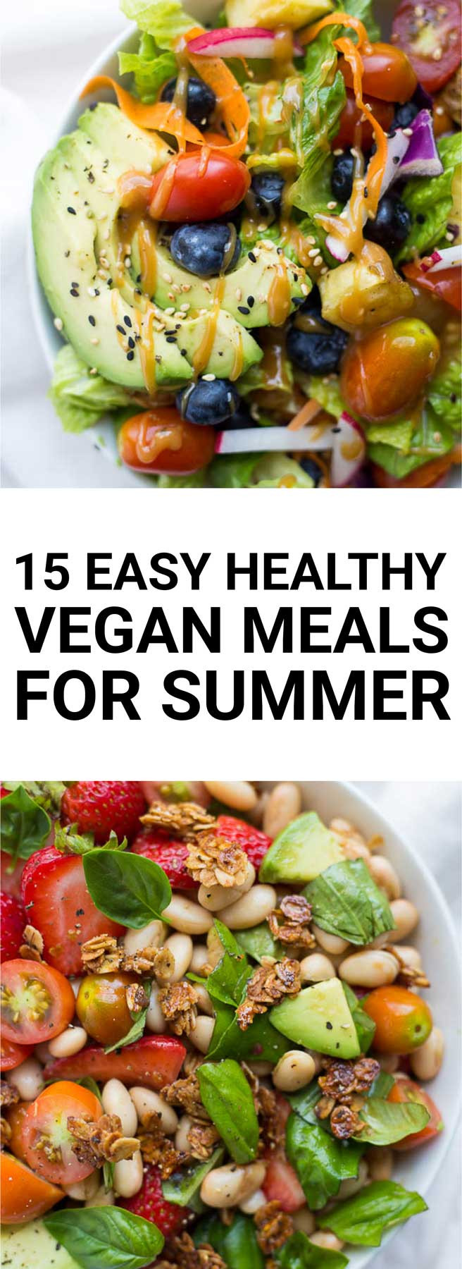 Easy Healthy Summer Dinners
 15 Easy Healthy Vegan Meals for Summer Fooduzzi