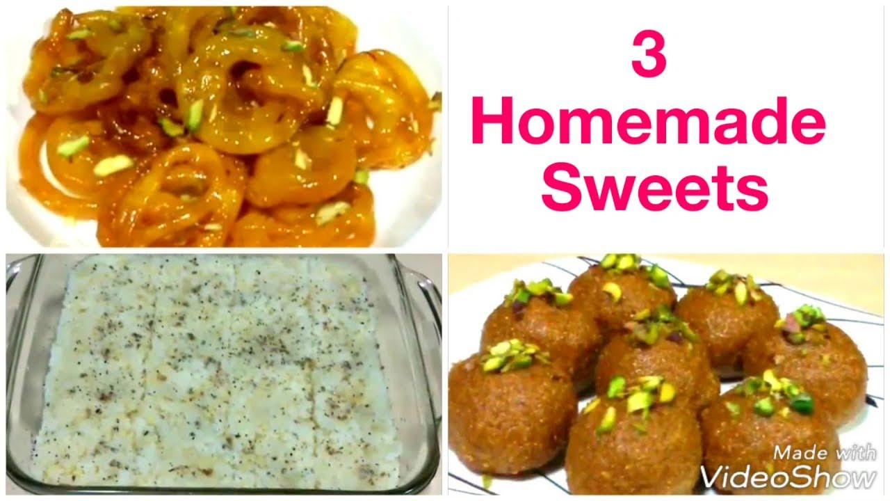 Easy Indian Sweet Recipes
 3 HOMEMADE SWEETS RECIPE INDIAN SWEET RECIPES SIMPLE