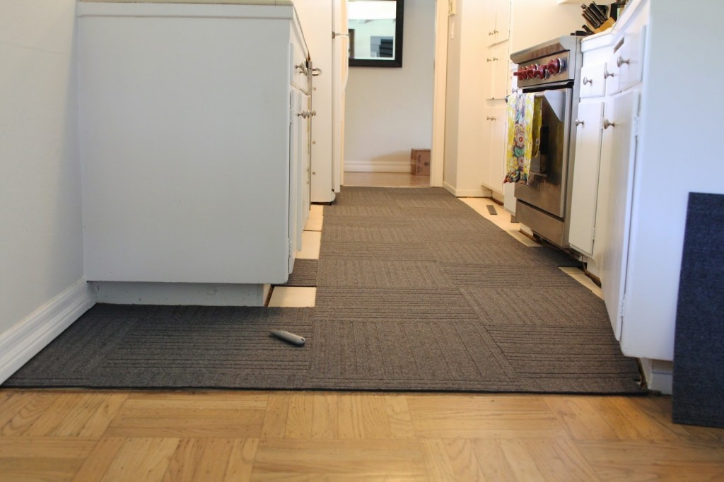 Easy Kitchen Flooring
 Simple DIY Temporary Kitchen Floors simply organized