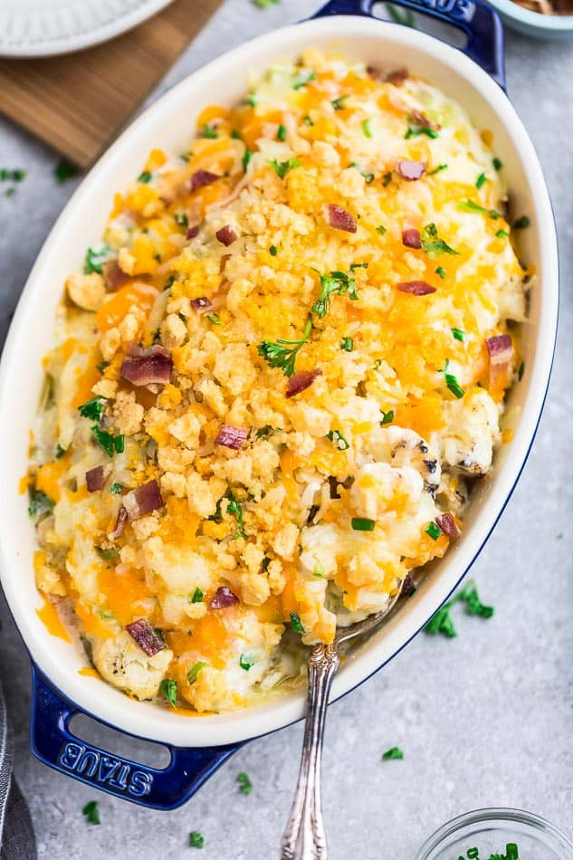 Easy Low Carb Side Dishes
 Cauliflower Casserole Recipe