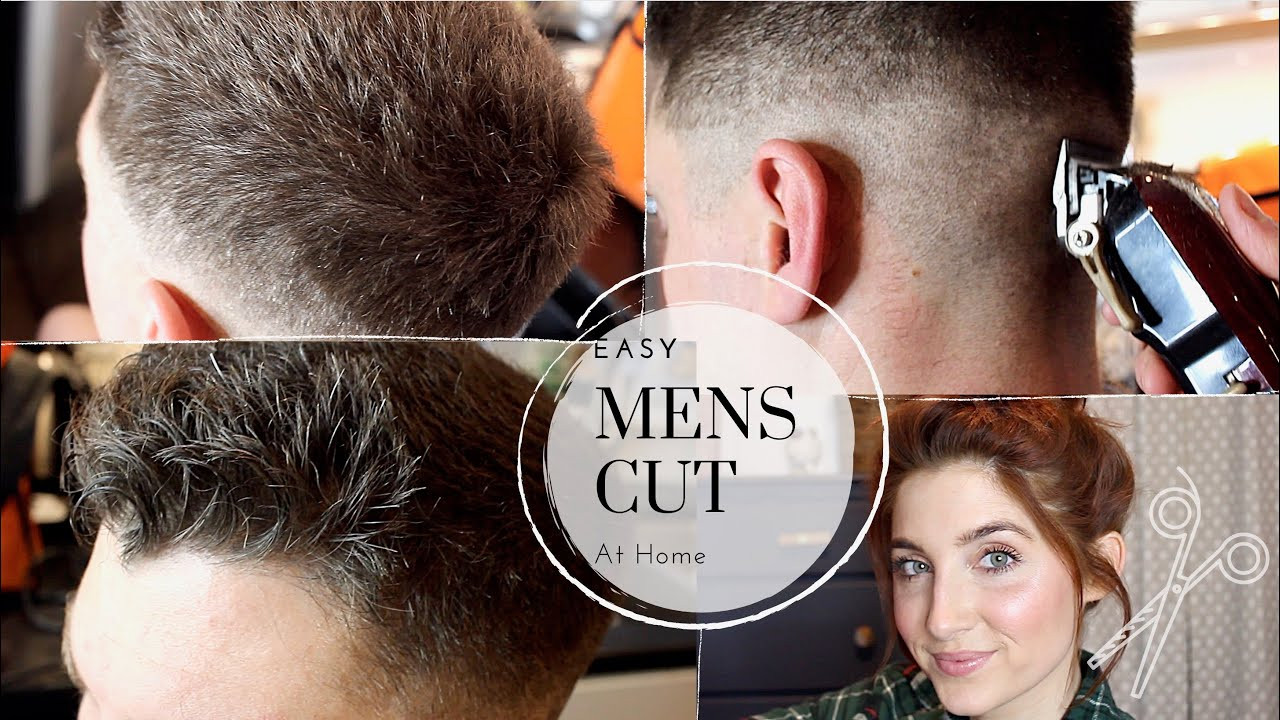 Easy Mens Haircuts At Home
 HOW TO CUT MENS HAIR AT HOME EASY MENS HAIRCUT TUTORIAL