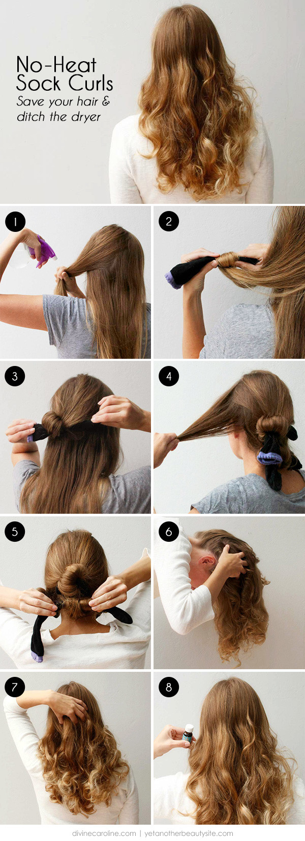 Easy Overnight Hairstyles
 10 Clever Ways to Get No Heat Beachy Waves