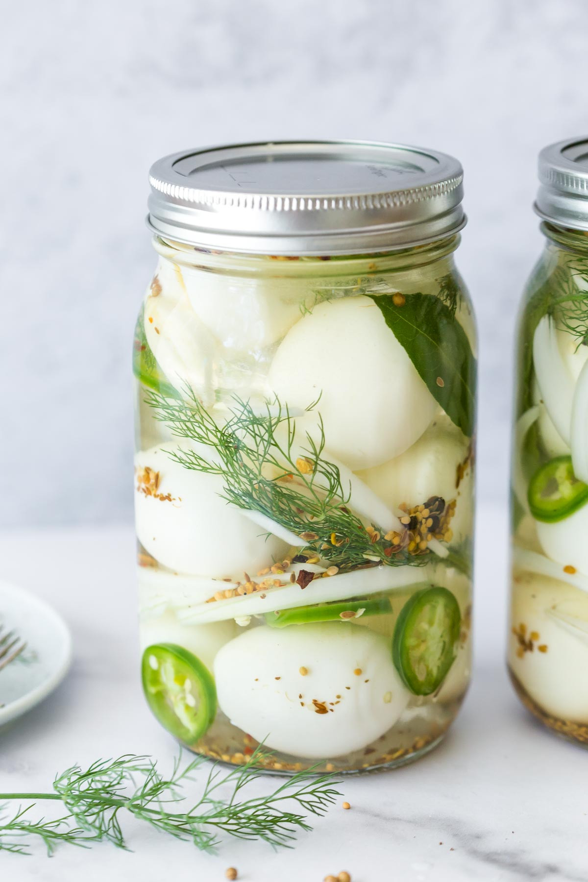 Easy Pickled Eggs
 Spicy Pickled Eggs Recipe No Canning Necessary Simply