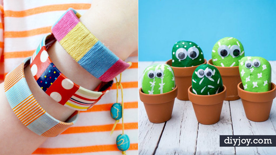 Easy Projects For Kids
 40 Crafts and DIY Ideas for Bored Kids