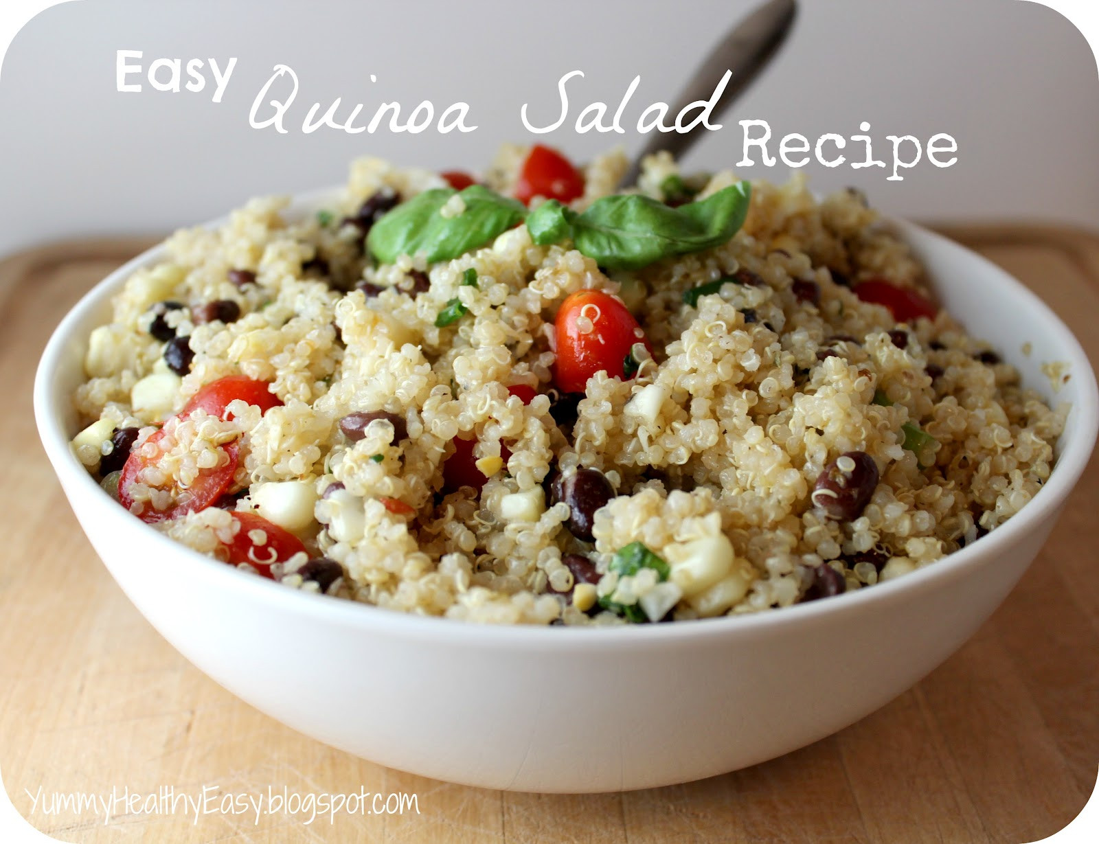Easy Quinoa Salad Recipe
 The Perfect Side Dish Easy Quinoa Salad Recipe Yummy