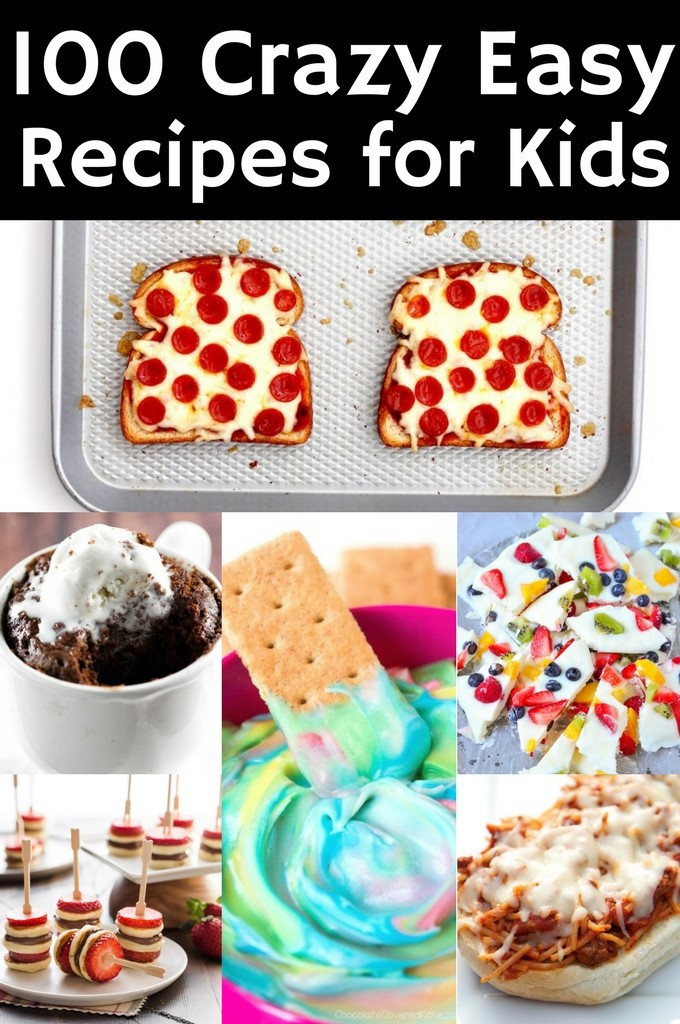 Easy Recipes For Kids
 100 Crazy Easy Recipes for Kids