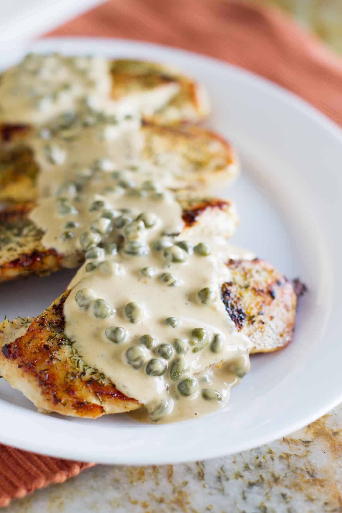 Easy Sauces For Chicken
 Chicken in Caper Cream Sauce Taste and Tell