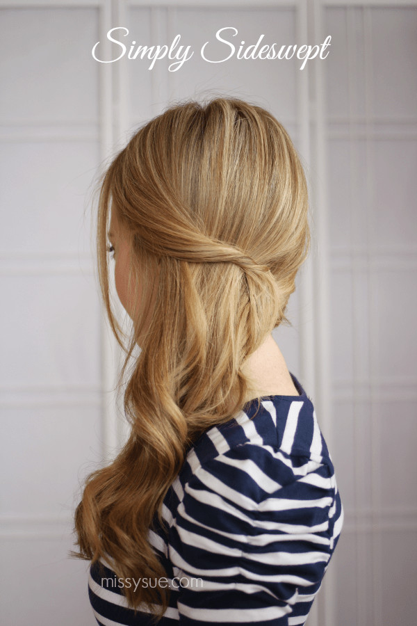 Easy Side Hairstyles
 Easy Side Swept Waves
