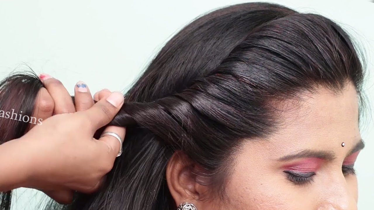 Easy Side Hairstyles
 Easy Side Puff ponytail Hairstyle in just 1 Minute