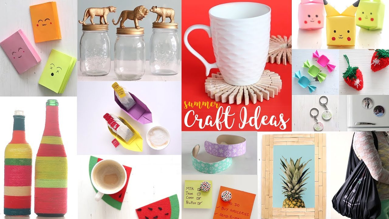 Easy Summer Crafts For Adults
 22 Cool Summer Craft Ideas