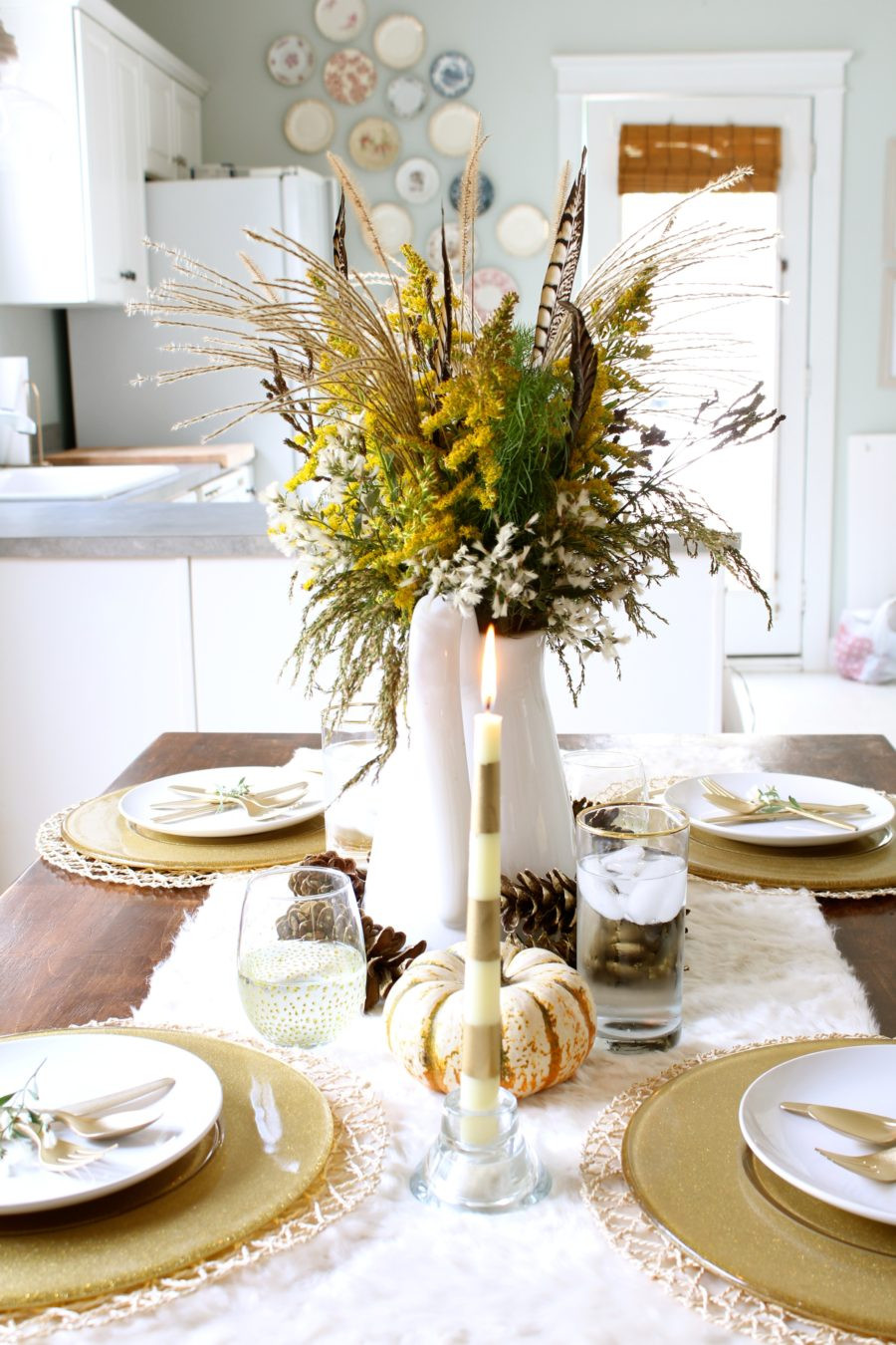 Easy Thanksgiving Table Decorations
 Gorgeous Dining Table Fall Decor Ideas for Every Special