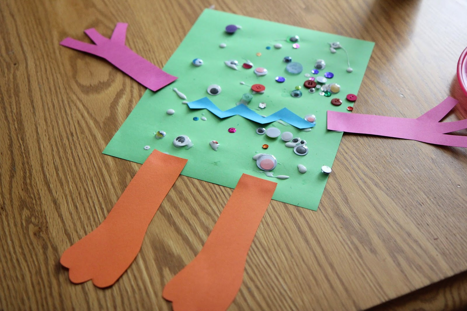 Easy Toddler Crafts
 Toddler Approved Easy Monster Craft for Toddlers