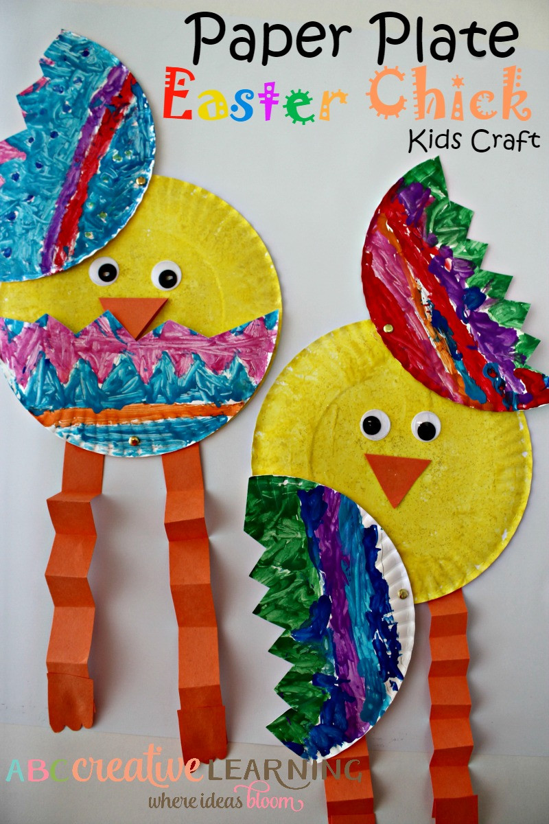 Easy Toddler Crafts
 Over 33 Easter Craft Ideas for Kids to Make Simple Cute