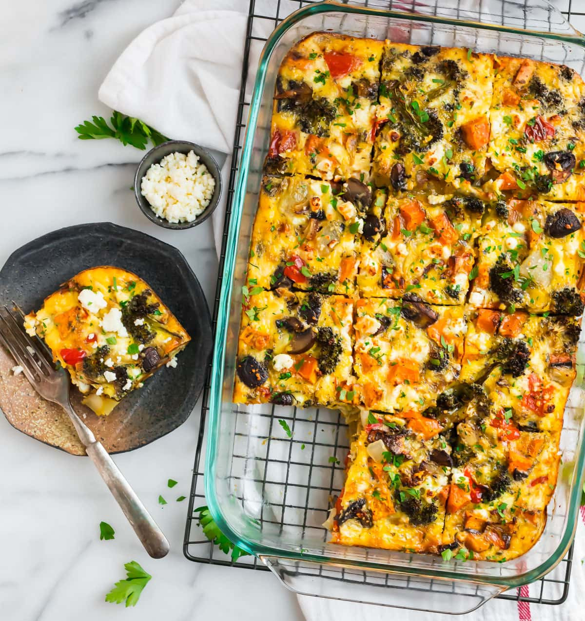 Easy Vegan Brunch Recipes
 Ve arian Breakfast Casserole Perfect for a Crowd