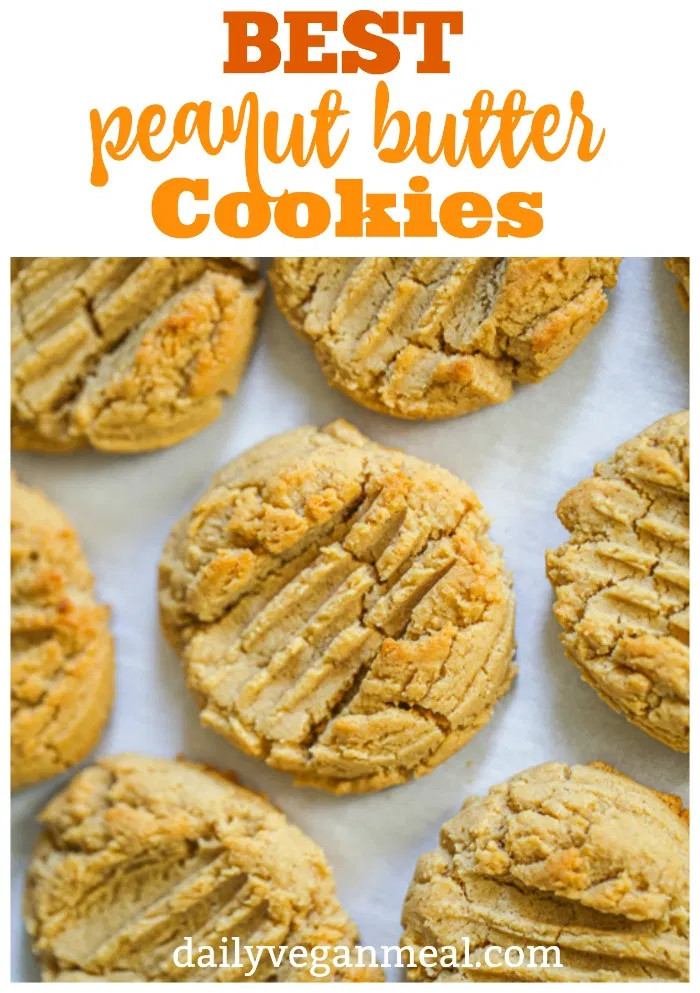 Easy Vegan Peanut Butter Cookies
 Easy Vegan Peanut Butter Cookies Recipe in 2020