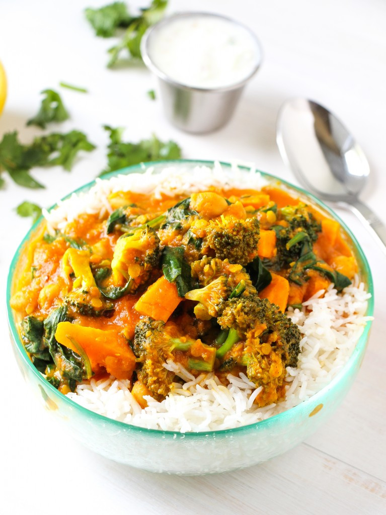 Easy Vegetarian Indian Recipes
 The Best Ve able Curry Ever Layers of Happiness