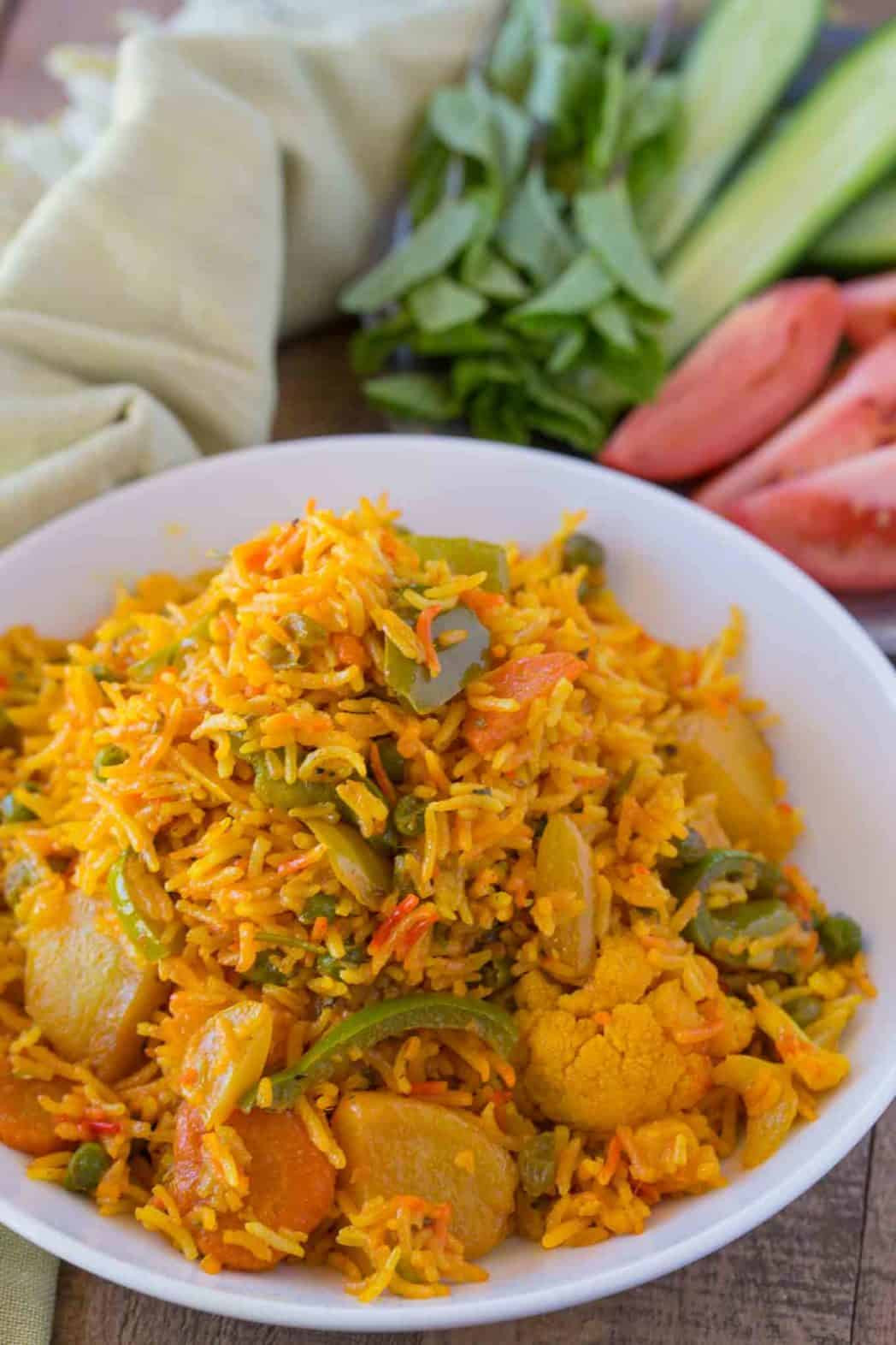 Easy Vegetarian Indian Recipes
 Easy Ve able Biryani Dinner then Dessert
