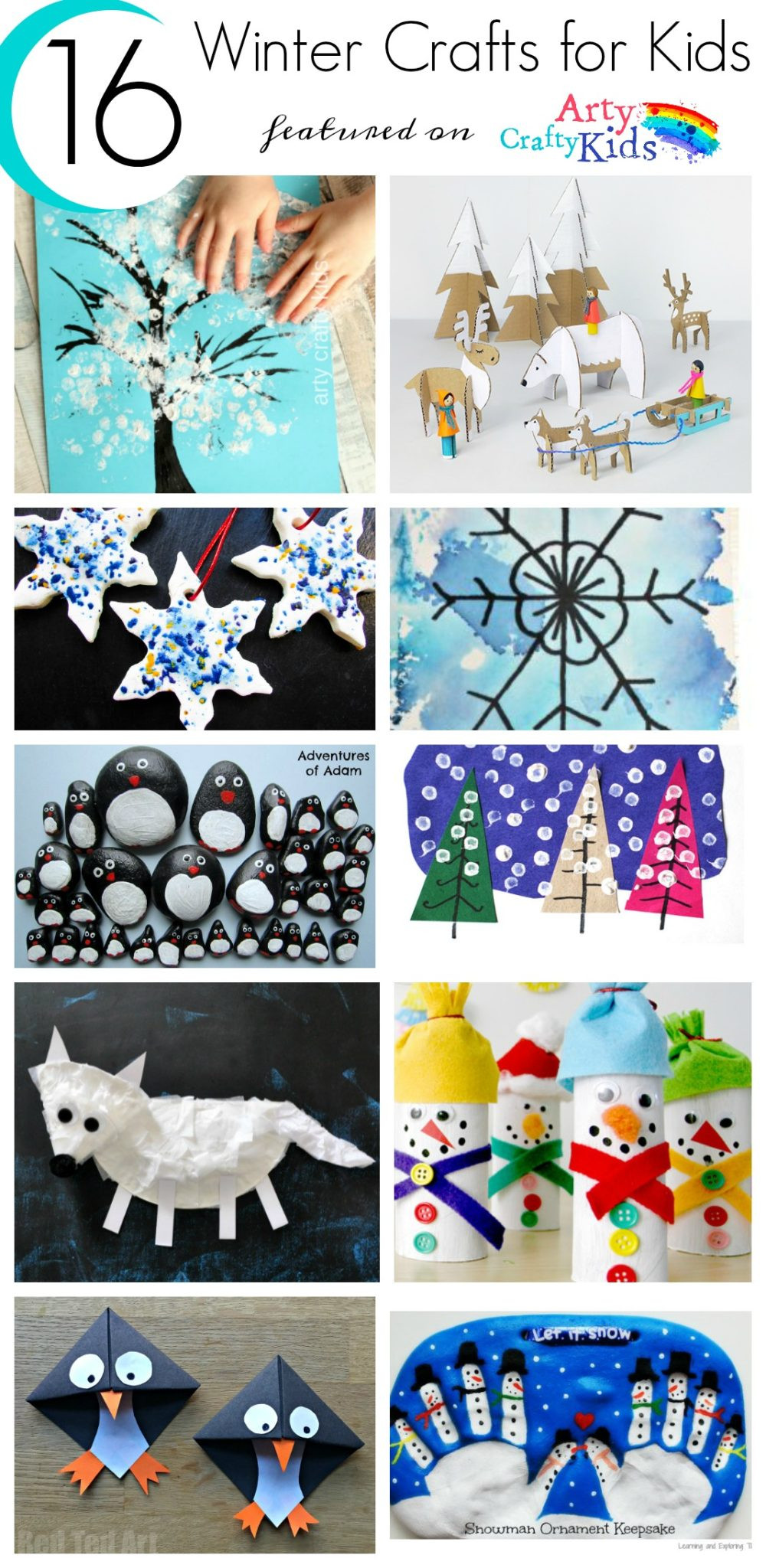 Easy Winter Crafts For Toddlers
 16 Easy Winter Crafts for Kids Arty Crafty Kids