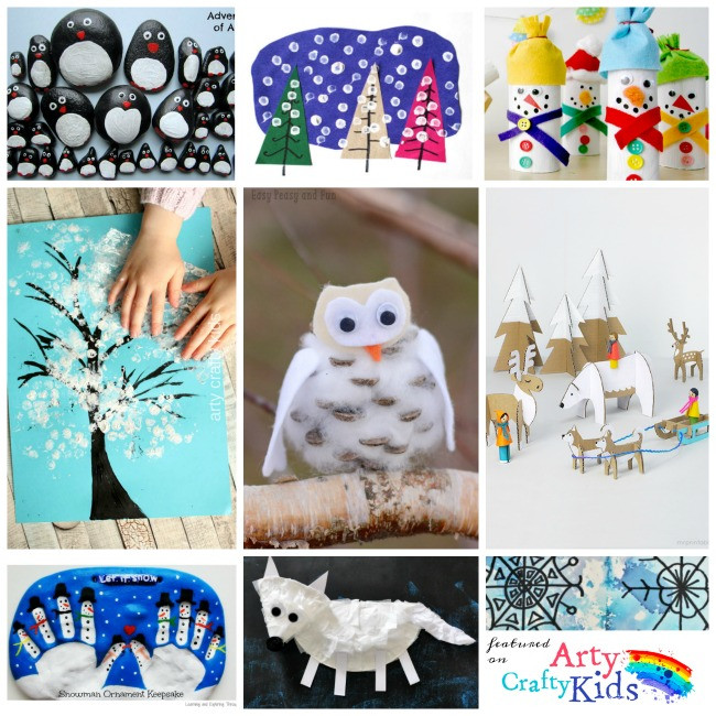 Easy Winter Crafts For Toddlers
 16 Easy Winter Crafts for Kids Arty Crafty Kids