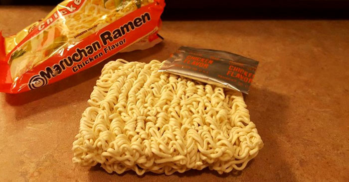 Eating Ramen Noodles
 Scientists Reveal Eating Ramen Noodles May Cause