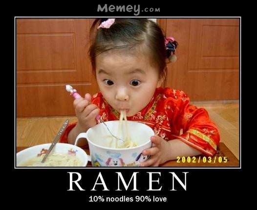 Eating Ramen Noodles
 Snort Sip and Slurp My Ramen Addict Hit List